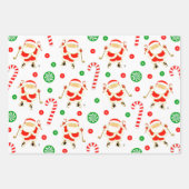 Golf Weihnachtsbuch Geschenkpapier Set (Vorderseite 2)