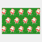 Golf Weihnachtsbuch Geschenkpapier Set (Vorderseite)