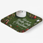 Golf-Weihnachtsfeier für Golfer Pappteller (Gewinkelt)