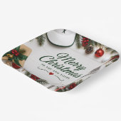 Golf-Weihnachtsfeier für Golfer Pappteller (Gewinkelt)