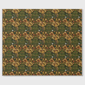 Golf Weihnachtsfeier Geschenkpapier (Flach)