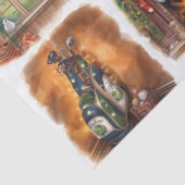 Golf-Weihnachtsfeier mit Golf-Thema Seidenpapier (Detail)