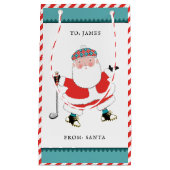 Golf Weihnachtsfest Kleine Geschenktasche Kleine Geschenktüte (Vorderseite)