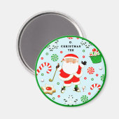 Golf Weihnachtsgebäck-Kleine Geschenke Magnet (Vorderseite/Rückseite)