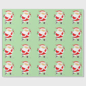 Golf Weihnachtsgeschenk Geschenkpapier (Flach)