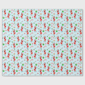 Golf Weihnachtsgeschenk Geschenkpapier (Flach)