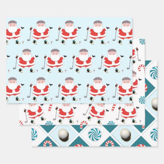 Golf Weihnachtsgeschenk Geschenkpapier Set (Set)