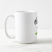 Golf Weihnachtsgeschenk mit Santa Golfer auf der G Kaffeetasse (Links)