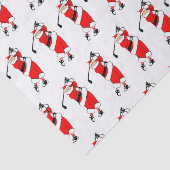 Golf Weihnachtsgeschenk Seidenpapier (Ausschnitt)