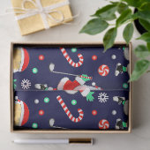 Golf-Weihnachtsgeschenk Seidenpapier (Geschenk)