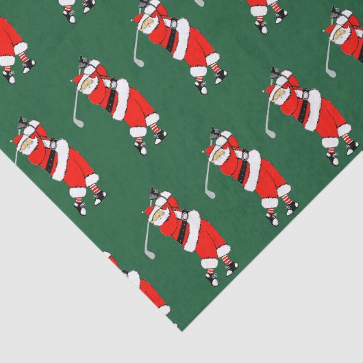 Golf Weihnachtsgeschenk Seidenpapier (Ausschnitt)