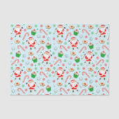 Golf Weihnachtsgeschenk Seidenpapier (Vorderseite)