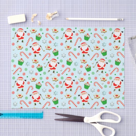 Golf Weihnachtsgeschenk Seidenpapier (Handwerk)