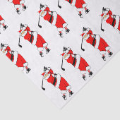Golf Weihnachtsgeschenk Seidenpapier (Ausschnitt)