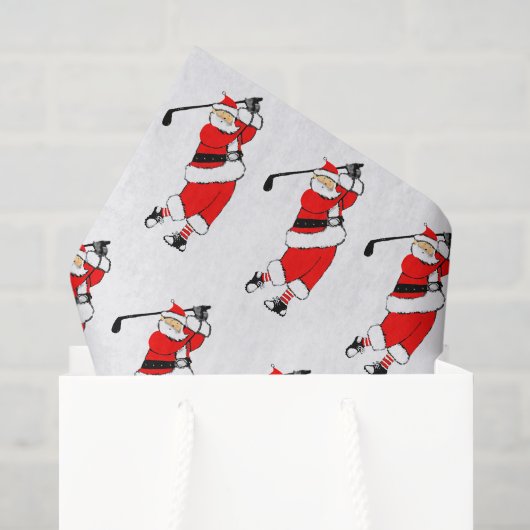 Golf Weihnachtsgeschenk Seidenpapier (Geschenktüte)