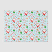 Golf Weihnachtsgeschenk Seidenpapier (Vorderseite)
