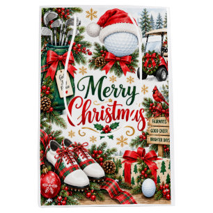 Golf-Weihnachtsgeschenke für Golfer Mittlere Geschenktüte