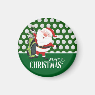 Golf Weihnachtsgeschenke Golf thematisch Magnet