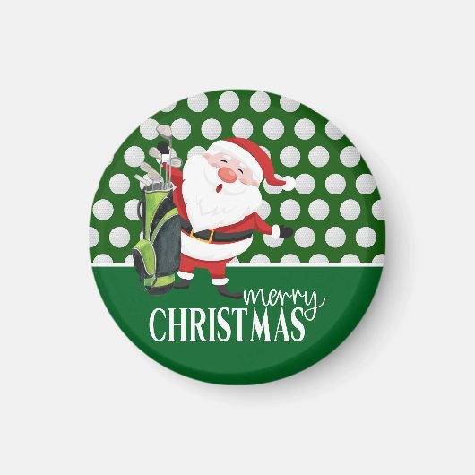 Golf Weihnachtsgeschenke Golf thematisch Magnet (Vorne)