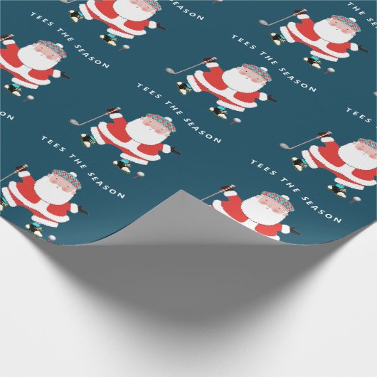 Golf Weihnachtsgeschenkpapier Geschenkpapier (Ecke)