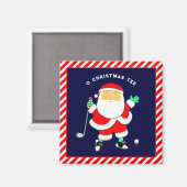 Golf-Weihnachtsstrumpf-Füller Magnet (Vorderseite/Rückseite)
