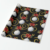 Golf Weihnachtsthema  Geschenkpapier (Ungerollt)