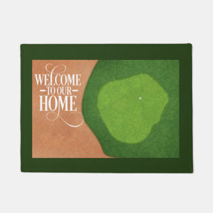 Golf Welcome door matte Golfplatz für Golfer