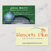 GOLF-WELT VISITENKARTE (Vorne/Hinten)