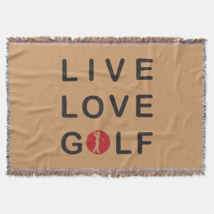 Golf werfen Decke. Decke