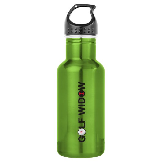Golf Widow_Badge von Honor_logotype Trinkflasche (Vorderseite)