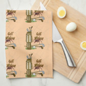 Golf Widow Geschirrtuch (Viertel Falte)