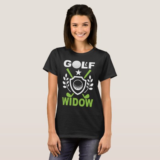 Golf Widow T-Shirt (Vorne ganz)