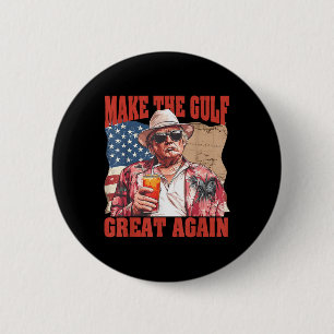 Golf wieder groß machen Trump Golf der Vereinigten Button