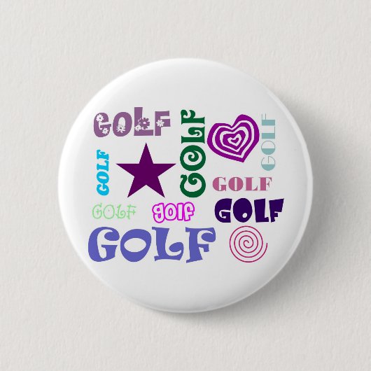 Golf-Wiederholen Button (Vorderseite)