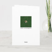 Golf wird bald gut karte (Rückseite)