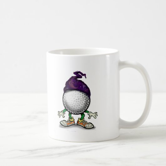 Golf Wizard Kaffeetasse (Rechts)
