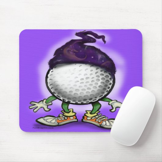 Golf Wizard Mousepad (Mit Mouse)