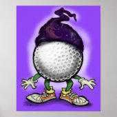 Golf Wizard Poster (Vorne)