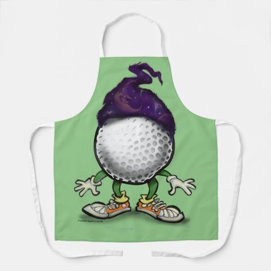 Golf Wizard Schürze (Vorderseite)