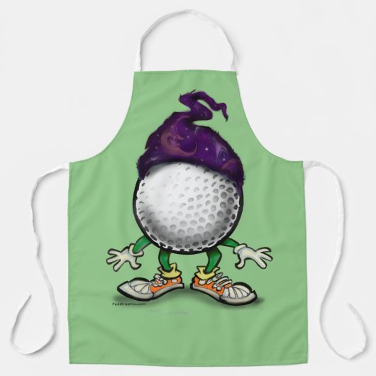 Golf Wizard Schürze (Vorderseite)