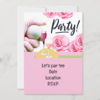 Golf Woman TOURNAMENT PARTY PINK THEMA