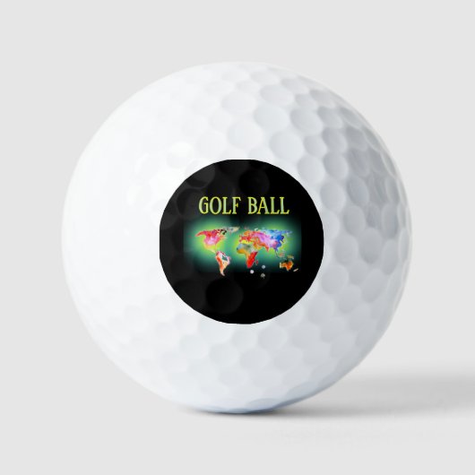 GOLF WORLBALL GOLFBALL (Vorderseite)