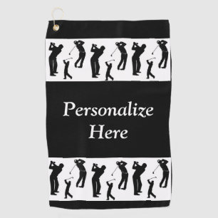 Golf World für Golfer Golfhandtuch