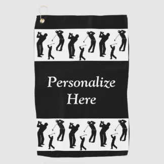 Golf World für Golfer Golfhandtuch