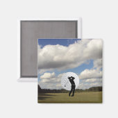 Golf World Magnet (Vorderseite/Rückseite)