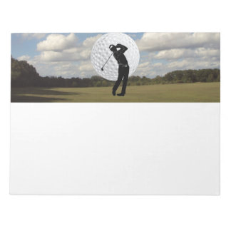 Golf World Notizblock