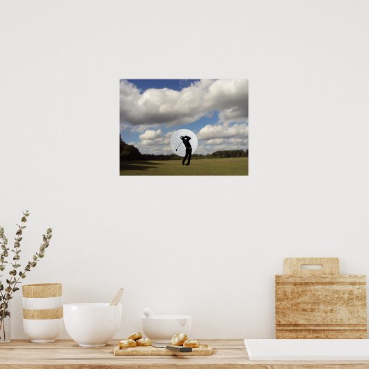 Golf World Poster (Küche)