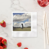 Golf World Serviette (Beispiel)