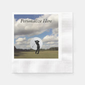 Golf World Serviette (Vorderseite)