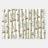 Golf Wrapping Paper Flat Sheet Set 3 Geschenkpapier Set (Vorderseite 2)